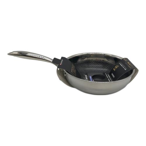 Swiss Diamond (スイスダイヤモンド) フライパン 24cm ウォックパン蓋付