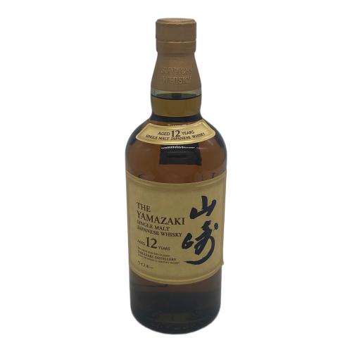 SUNTORY　サントリー ウィスキー 700ml 山崎 12年 未開封
