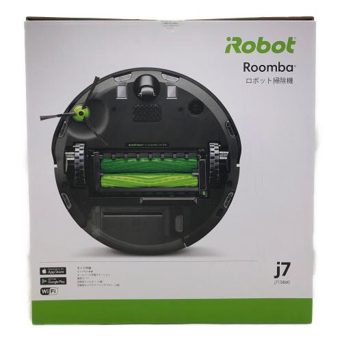 iRobot (アイロボット) ロボットクリーナー j715860 2022年製 程度S(未使用品) 純正バッテリー 未使用品
