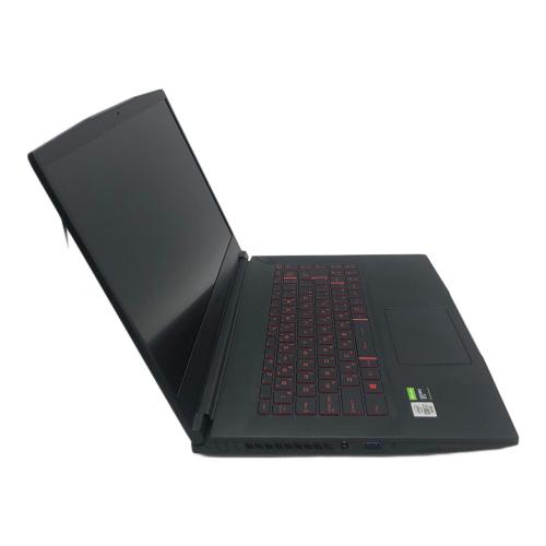 msi ゲーミングノートパソコン GF63 Thin 10SCXR - Windows11 HOME Core i7 CPU:第10世代 メモリ:16GB SSD:256GB GTX1650with Max-Q Design -