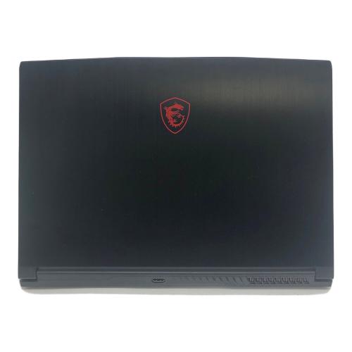 msi ゲーミングノートパソコン GF63 Thin 10SCXR - Windows11 HOME Core i7 CPU:第10世代 メモリ:16GB SSD:256GB GTX1650with Max-Q Design -