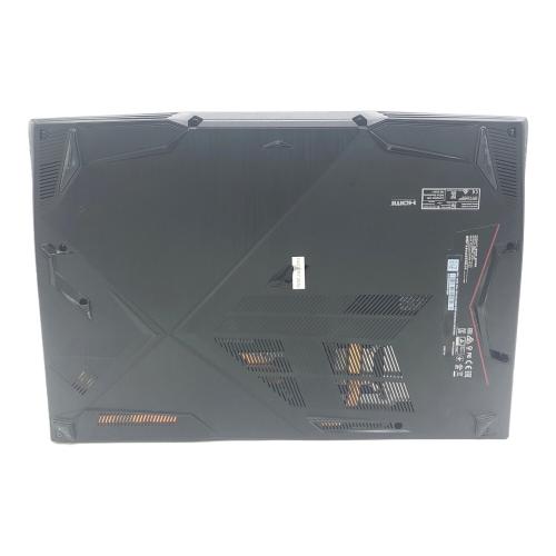 msi ゲーミングノートパソコン GF63 Thin 10SCXR - Windows11 HOME Core i7 CPU:第10世代 メモリ:16GB SSD:256GB GTX1650with Max-Q Design -