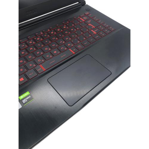 msi ゲーミングノートパソコン GF63 Thin 10SCXR - Windows11 HOME Core i7 CPU:第10世代 メモリ:16GB SSD:256GB GTX1650with Max-Q Design -