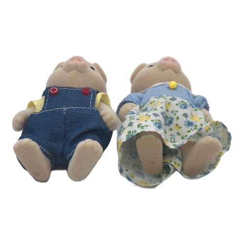 EPOCH (エポック) シルバニアファミリー 海外限定盤 ブタファミリー 5体セット