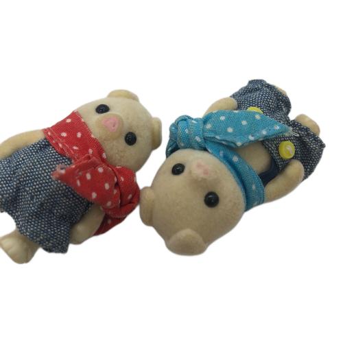 EPOCH (エポック) シルバニアファミリー 海外限定盤 ブタファミリー 5体セット