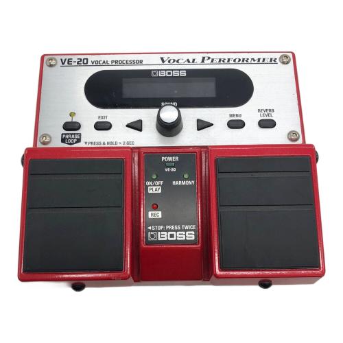 BOSS (ボス) ボーカルエフェクター VE-20 通電確認のみ