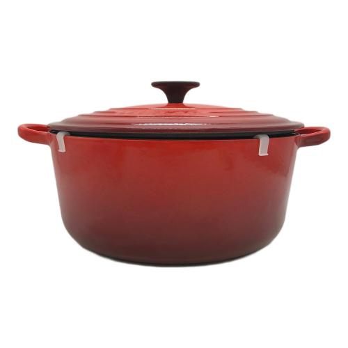 LE CREUSET (ルクルーゼ) ココット・ロンド レッド 26cm