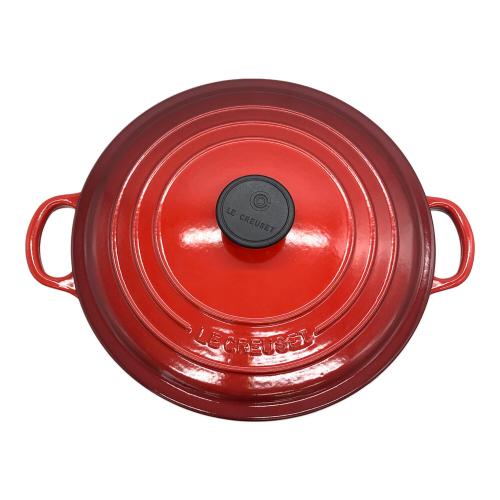 LE CREUSET (ルクルーゼ) ココット・ロンド レッド 26cm