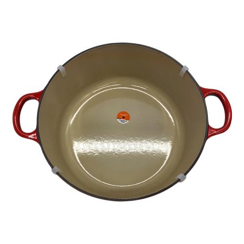 LE CREUSET (ルクルーゼ) ココット・ロンド レッド 26cm