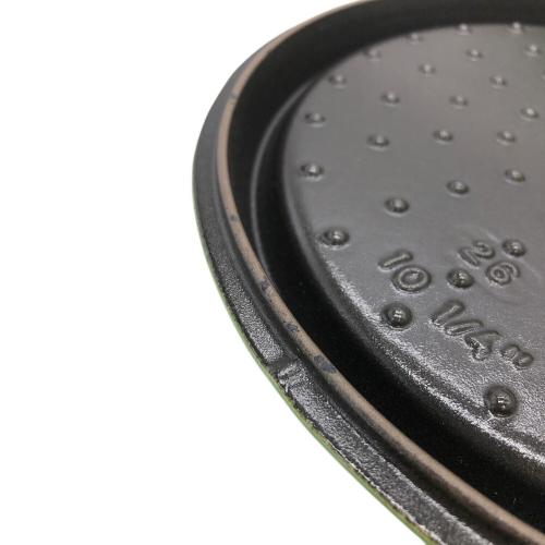 Staub (ストウブ) ココット ラウンド  アボカドグリーン 26cm 4.6L 40510-294