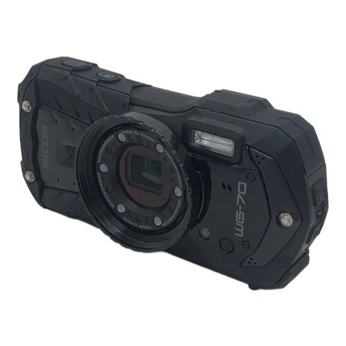RICOH (リコー) デジタルカメラ WG-70 1600万画素(有効画素) 1/2.3型CMOS (裏面照射型) 専用電池 SDカード SDHCカード SDXCカード 1/4～1/4000 秒 -