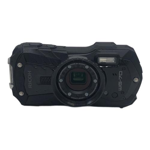 RICOH (リコー) デジタルカメラ WG-70 1600万画素(有効画素) 1/2.3型CMOS (裏面照射型) 専用電池 SDカード SDHCカード SDXCカード 1/4～1/4000 秒 -