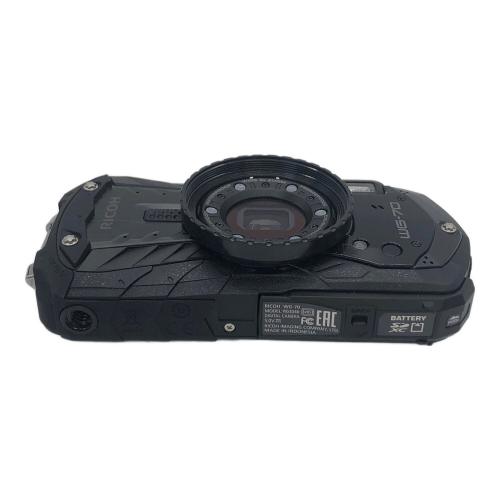 RICOH (リコー) デジタルカメラ WG-70 1600万画素(有効画素) 1/2.3型CMOS (裏面照射型) 専用電池 SDカード SDHCカード SDXCカード 1/4～1/4000 秒 -