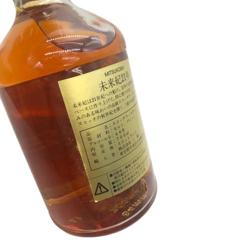 MITSUKOSHI (ミツコシ) スコッチウィスキー 700ml 未来紀 21年 未開封