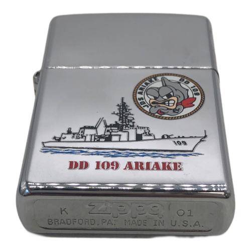 ZIPPO (ジッポ) ZIPPO オイルライター 2001年製造 有明 DD109