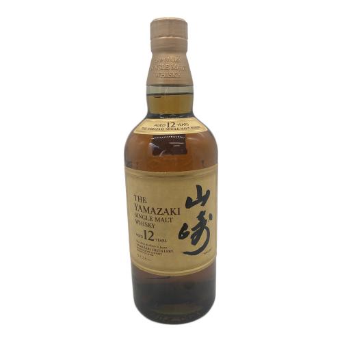 SUNTORY（サントリー） ジャパニーズウィスキー 700ml 山崎 12年 未開封