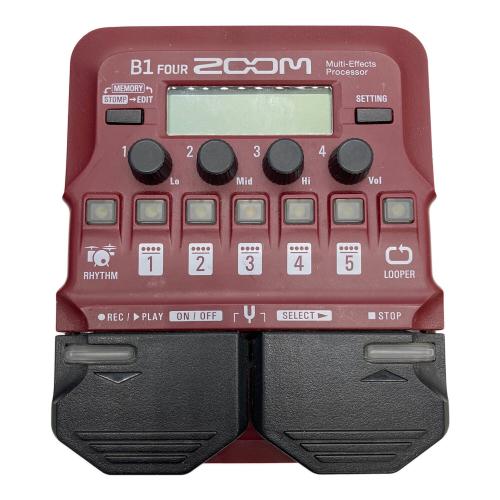 ZOOM (ズーム) マルチエフェクター B1 FOUR
