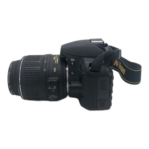 Nikon (ニコン) デジタル一眼レフカメラ Wズームセット D3100 1420万画素 APS-C 23.1mm×15.4mm CMOS 専用電池 SDXCカード対応 ISO100～3200 2269544