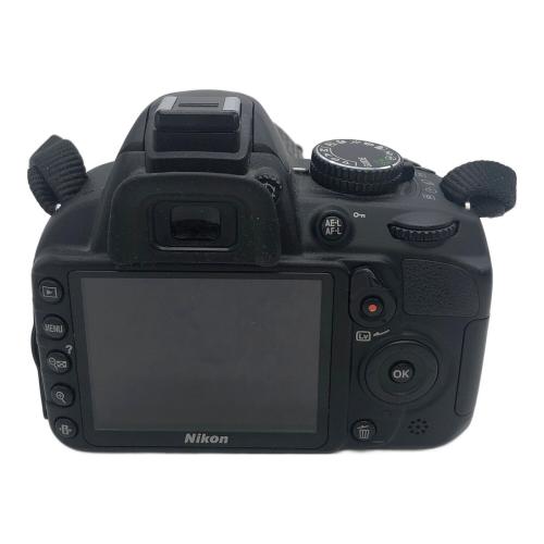 Nikon (ニコン) デジタル一眼レフカメラ Wズームセット D3100 1420万画素 APS-C 23.1mm×15.4mm CMOS 専用電池 SDXCカード対応 ISO100～3200 2269544