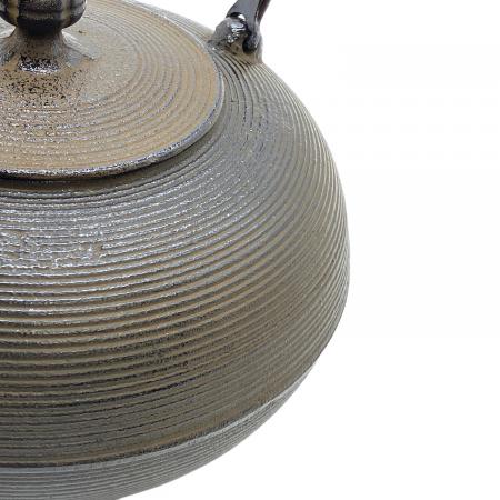 盛栄堂 (セイエイドウ) 鉄瓶 糸目 チョコレート色 南部鉄器