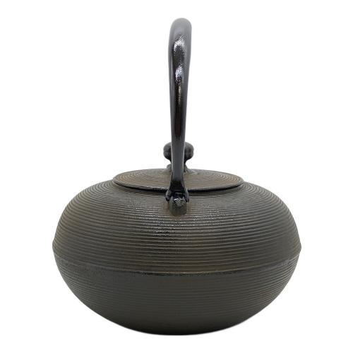 盛栄堂 (セイエイドウ) 鉄瓶 糸目 チョコレート色 南部鉄器