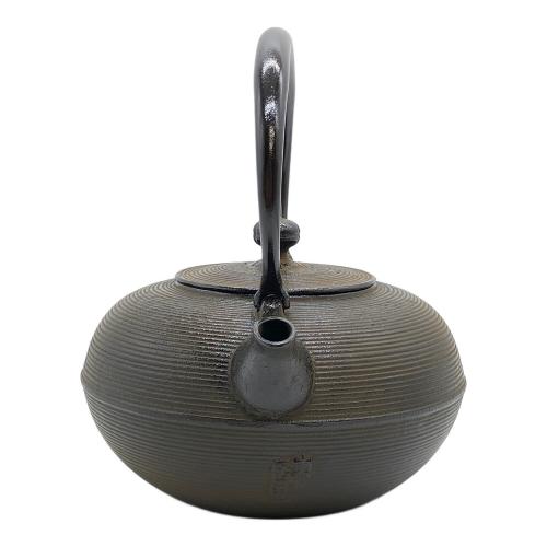 盛栄堂 (セイエイドウ) 鉄瓶 糸目 チョコレート色 南部鉄器