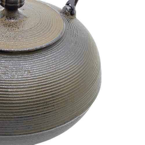 盛栄堂 (セイエイドウ) 鉄瓶 糸目 チョコレート色 南部鉄器