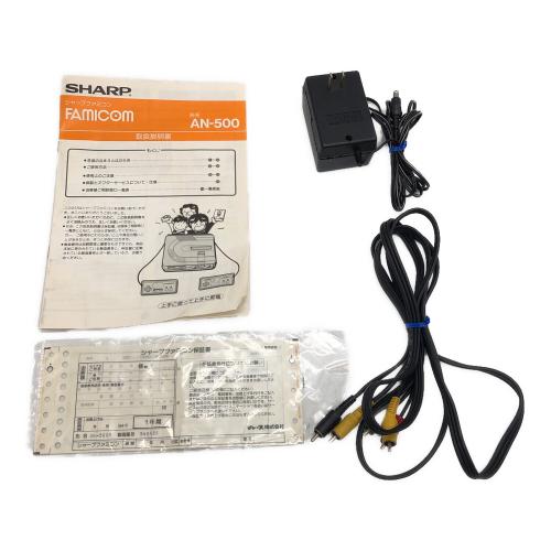 SHARP (シャープ) ツインファミコン ※レバー部分破損有 AN-500R