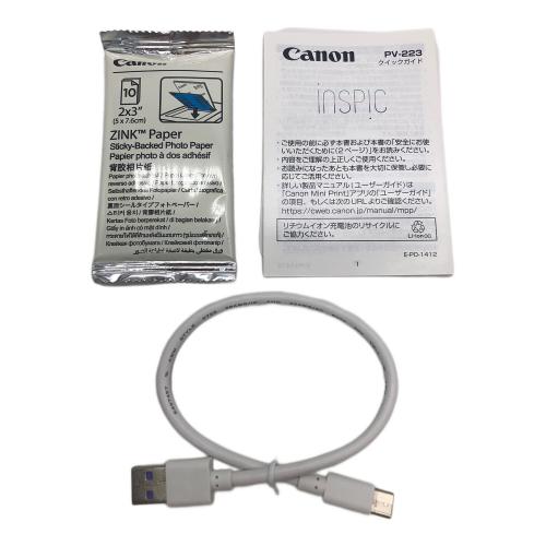 CANON (キヤノン) ミニフォトプリンター PV-223-BL