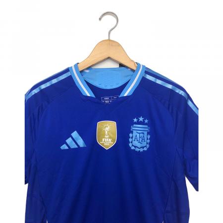 adidas (アディダス) サッカーユニフォーム メンズ SIZE XL ブルー