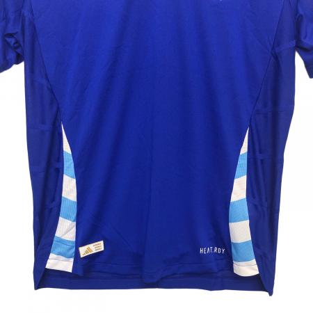 adidas (アディダス) サッカーユニフォーム メンズ SIZE XL ブルー