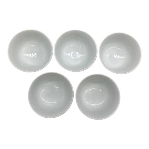 深川製磁 (フカガワセイジ) 湯呑み揃え ブルーチャイナ 平和仙茶腕揃 湯呑み5セット