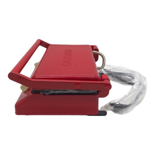 BRUNO (ブルーノ) グリルサンドメーカー ダブル レッド BOE084