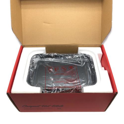 BRUNO (ブルーノ) コンパクトホットプレート 箱レッド　BOE021 2023年製