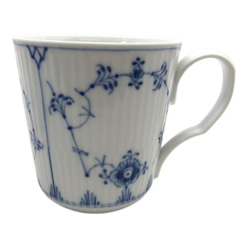 ROYAL COPENHAGEN (ロイヤル・コペンハーゲン) マグカップ ブルーフルーテッド・プレイン 2Pセット