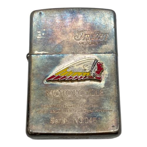 ZIPPO　ジッポ　INDIAN MOTORCYCLE (インディアンモーターサイクル) タグセット 1994※ジャンク販売品