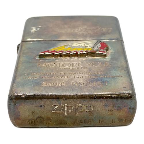 ZIPPO　ジッポ　INDIAN MOTORCYCLE (インディアンモーターサイクル) タグセット 1994※ジャンク販売品