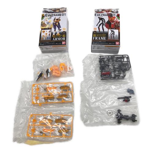 BANDAI（バンダイ）フィギュア 01.02.07欠品 EVA-FRAME01 6種セット 食玩　※現状販売品