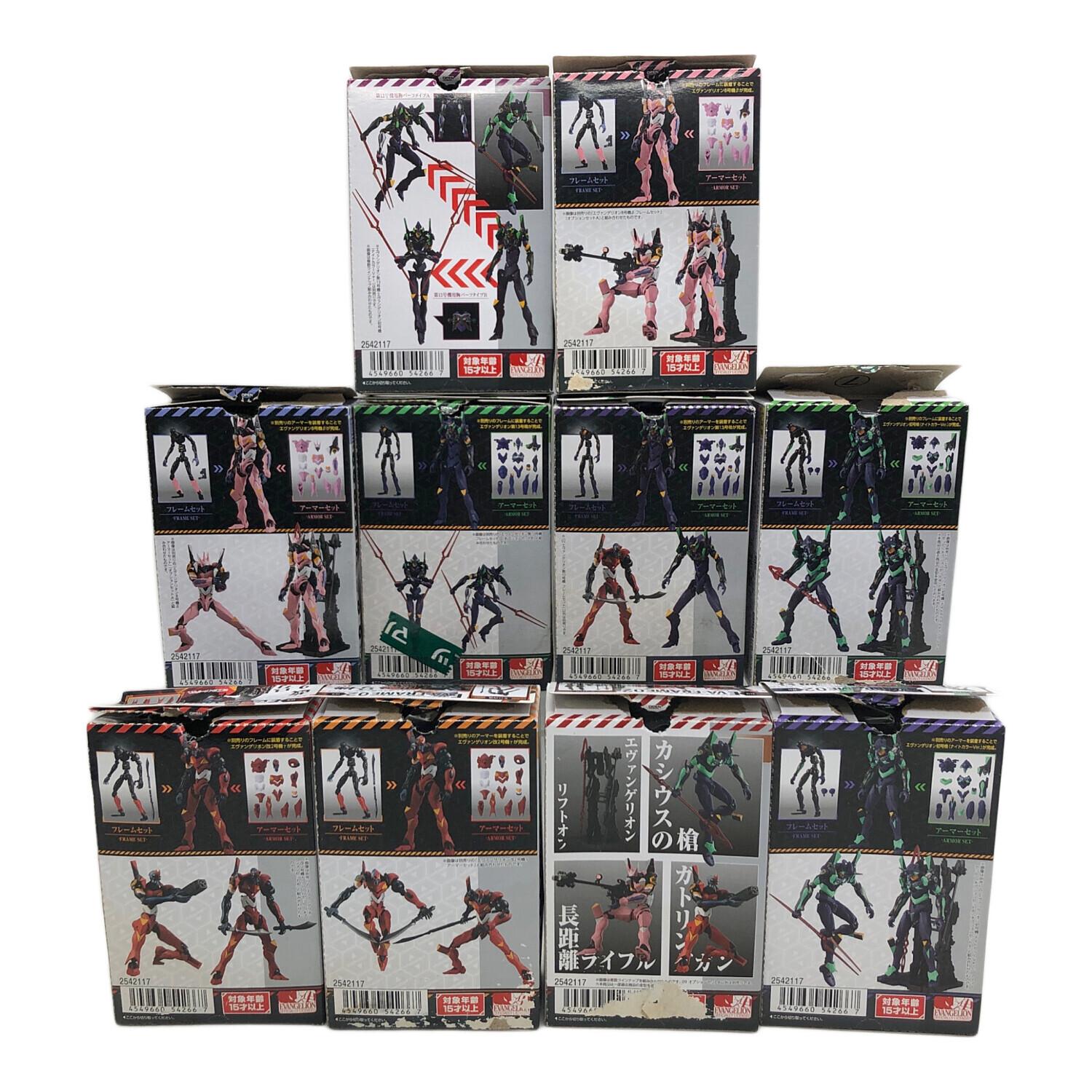 エヴァフィギュアまとめ売り 食玩「EVA-FRAME-EX：新世紀エヴァンゲリオン」プレバンにて本日13時