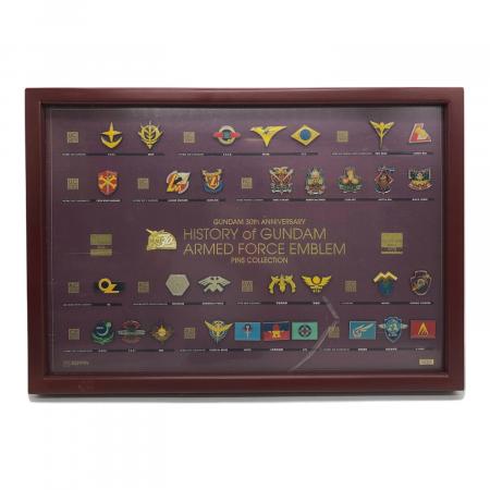 機動戦士ガンダム 30周年記念 ヒストリー ピンバッジコレクション　ピンズ 機動戦士ガンダム 30周年記念 ヒストリー ピンバッジ