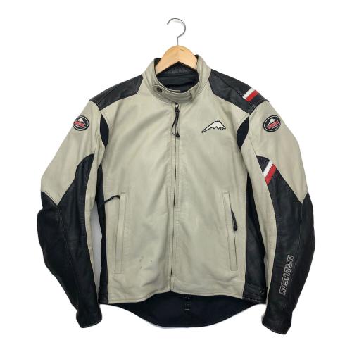 KUSHITANI (クシタニ) ライディングジャケット メンズ SIZE LL ベージュ×ブラック K0640-12022801-004