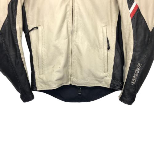 KUSHITANI (クシタニ) ライディングジャケット メンズ SIZE LL ベージュ×ブラック K0640-12022801-004
