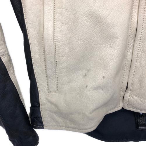 KUSHITANI (クシタニ) ライディングジャケット メンズ SIZE LL ベージュ×ブラック K0640-12022801-004