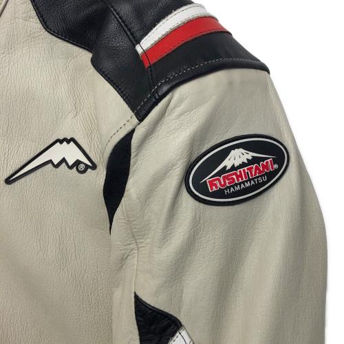 KUSHITANI (クシタニ) ライディングジャケット メンズ SIZE LL ベージュ×ブラック K0640-12022801-004