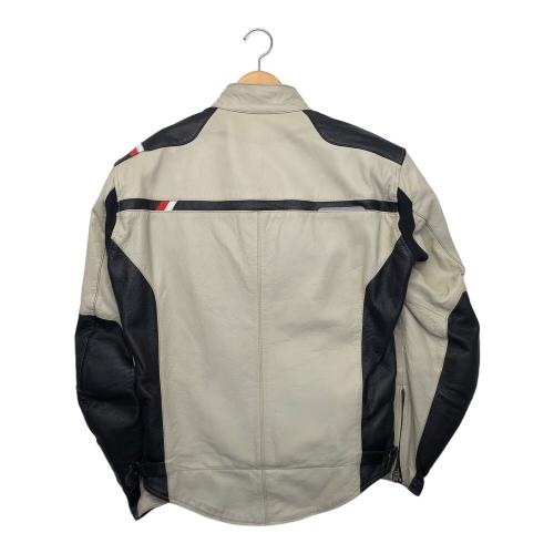 KUSHITANI (クシタニ) ライディングジャケット メンズ SIZE LL ベージュ×ブラック K0640-12022801-004