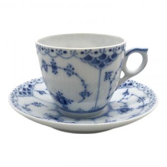 ROYAL COPENHAGEN (ロイヤル・コペンハーゲン) カップ&ソーサー ブルーフルーテッド・ハーフレース