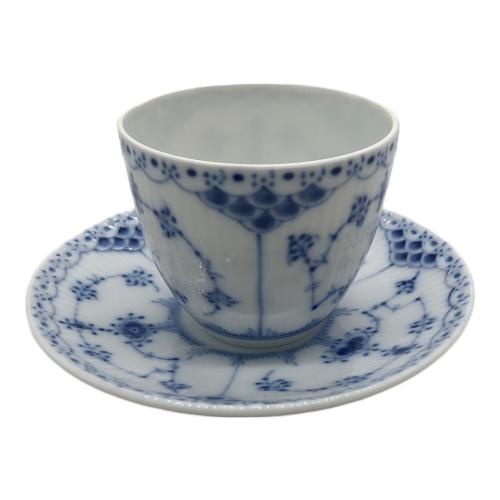 ROYAL COPENHAGEN (ロイヤル・コペンハーゲン) カップ&ソーサー ブルーフルーテッド・ハーフレース
