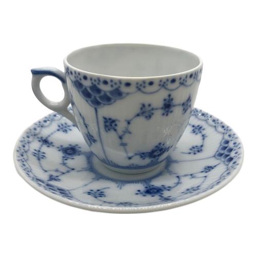 ROYAL COPENHAGEN (ロイヤル・コペンハーゲン) カップ&ソーサー ブルーフルーテッド・ハーフレース