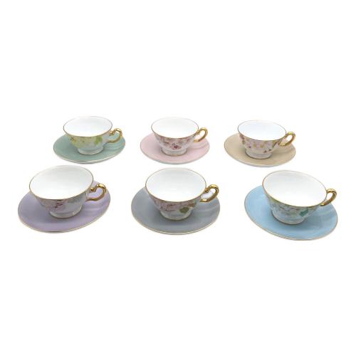 大倉陶園 (オオクラトウエン) カップ&ソーサー 木箱破損 一葉桜、鬱金桜、大山桜、大島桜、嵐山桜、関山桜 桜アソート