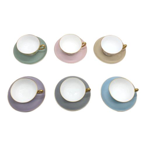 大倉陶園 (オオクラトウエン) カップ&ソーサー 木箱破損 一葉桜、鬱金桜、大山桜、大島桜、嵐山桜、関山桜 桜アソート